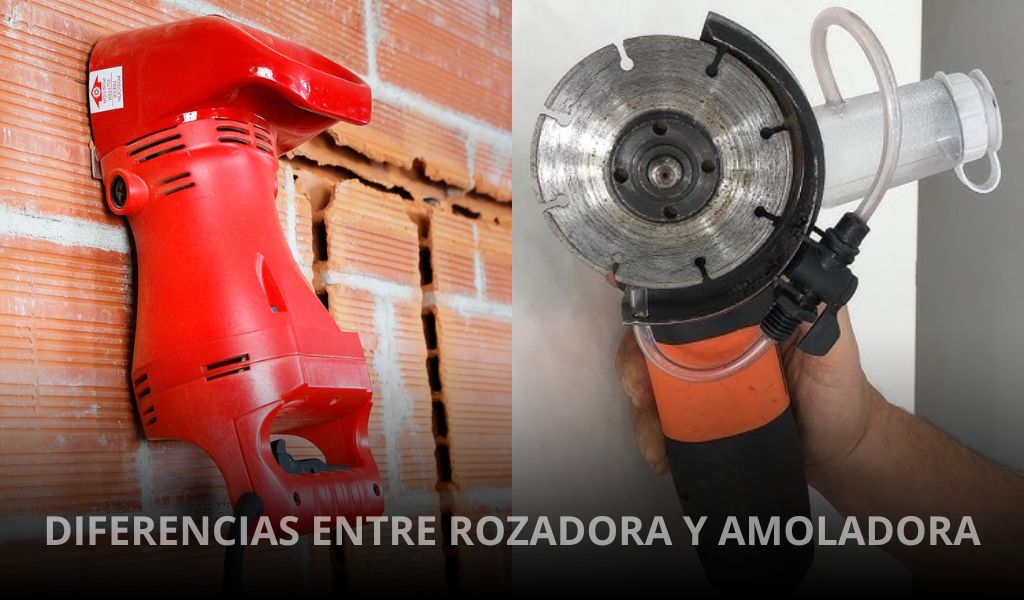 Diferencias entre rozadora y amoladora