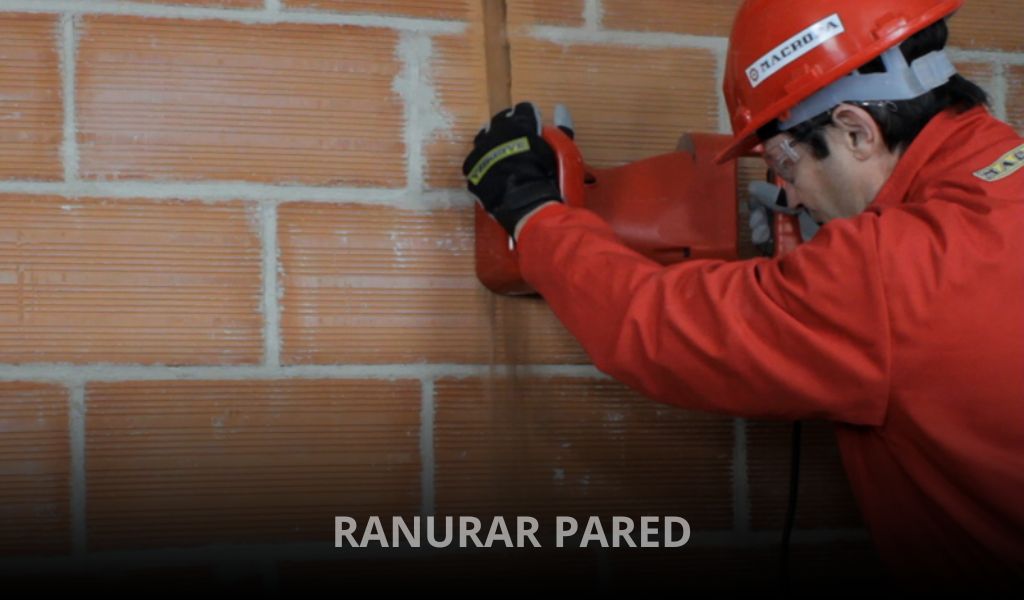 Ranurar pared