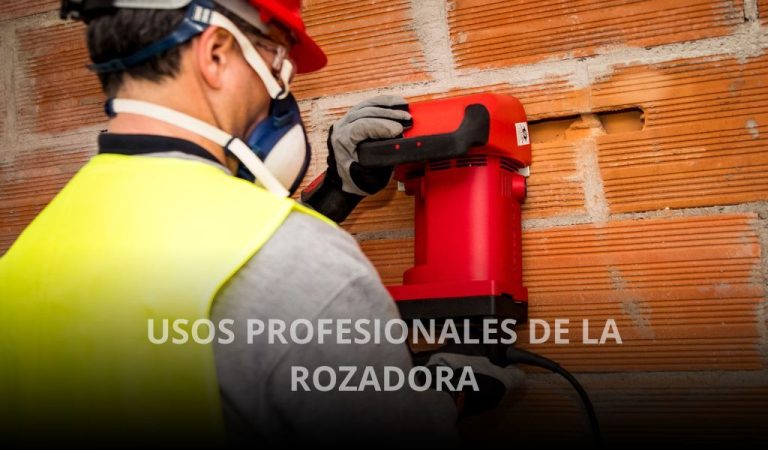 usos profesionales de la rozadora